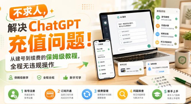 不求人,解决ChatGPT充值问题!从建号到续费的保姆级教程,全程无违规操作-优优云网创