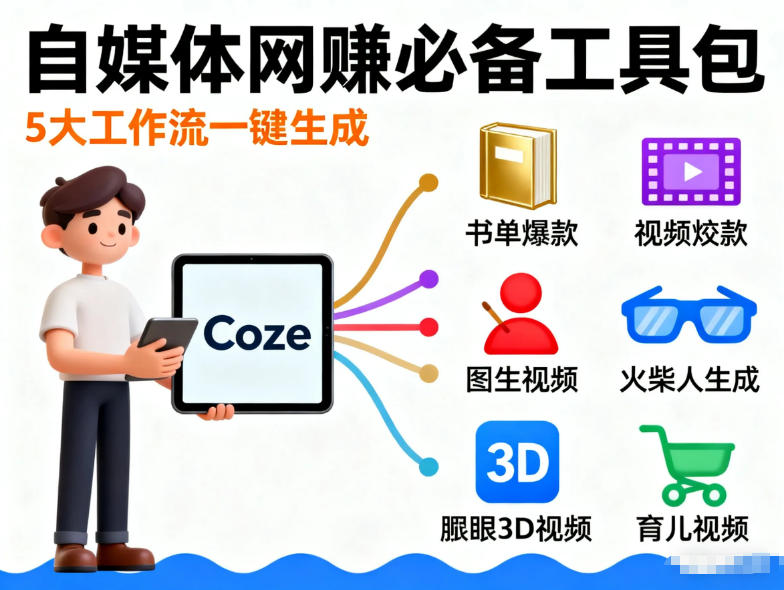 Coze工作流合集,内容一共100份左右,内容丰富,可以提供工作效率-优优云网创