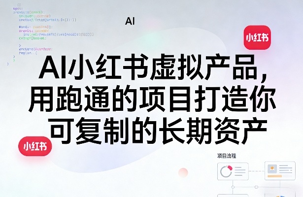 AI小红书虚拟产品,用跑通的项目打造你可复制的长期资产(更新1017)-优优云网创