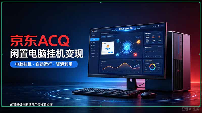 京东ACQ是什么？闲置电脑挂机采集项目拆解-优优云网创